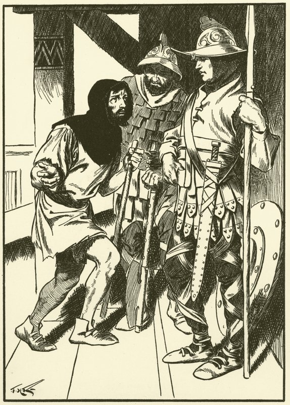 Le charbonnier du palais (gravure) - Thomas Heath Robinson