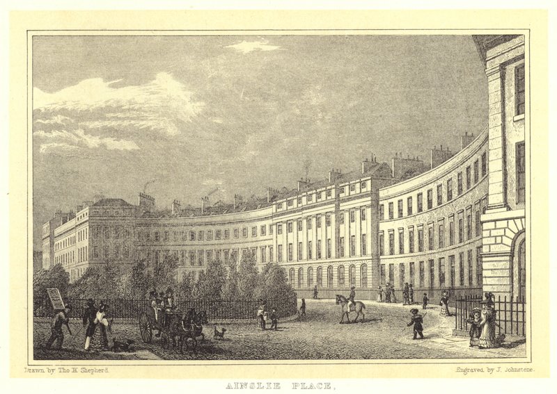 Place Ainslie (gravure) - Thomas Hosmer (after) Shepherd