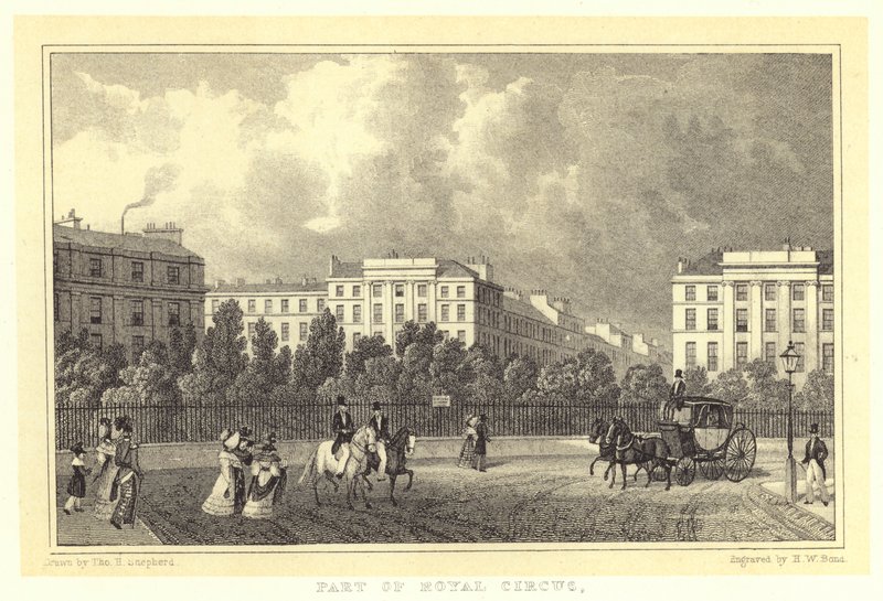 Partie du Royal Circus - Thomas Hosmer (after) Shepherd