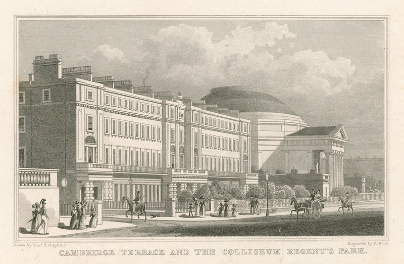 Cambridge Terrace et le Colosseum, Regent