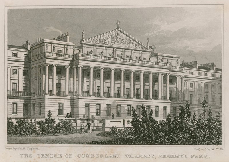 Centre de Cumberland Terrace, Regent