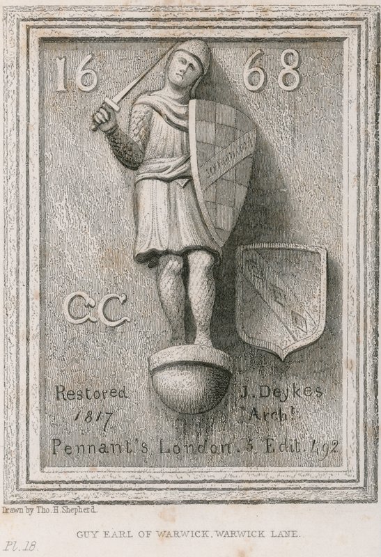 Guy, Comte de Warwick - Thomas Hosmer Shepherd