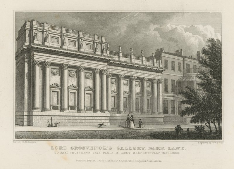 Galerie Lord Grosvenor sur Park Lane - Thomas Hosmer Shepherd