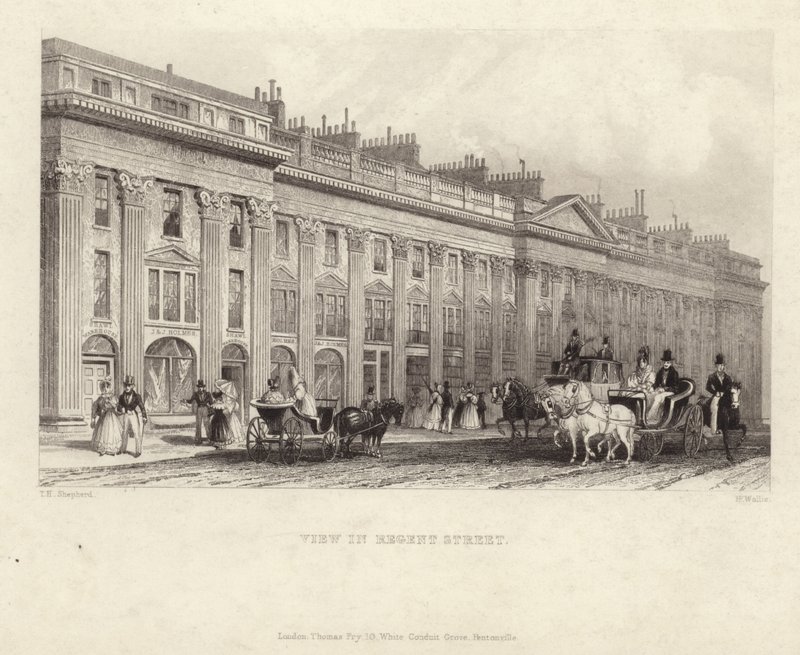 Regent Street - Thomas Hosmer Shepherd