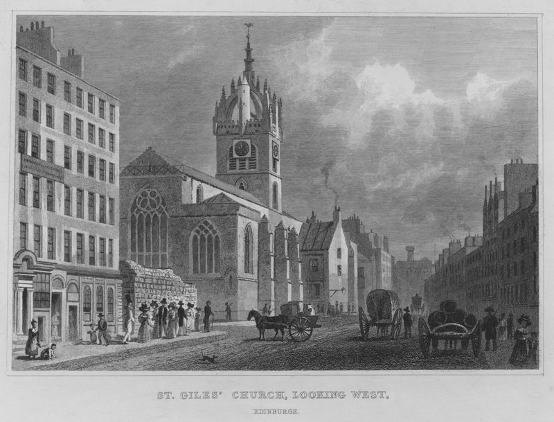 Église St Giles, vue vers l