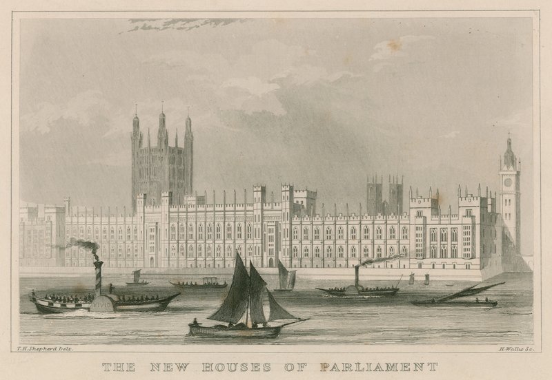 Les nouvelles Chambres du Parlement - Thomas Hosmer Shepherd