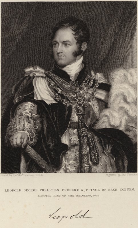 Le roi Léopold Ier de Belgique - Thomas Lawrence