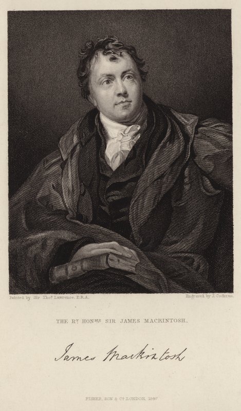 Portrait de Sir James Mackintosh - Thomas Lawrence