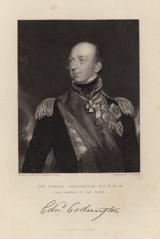 Sir Edward Codrington - Thomas Lawrence