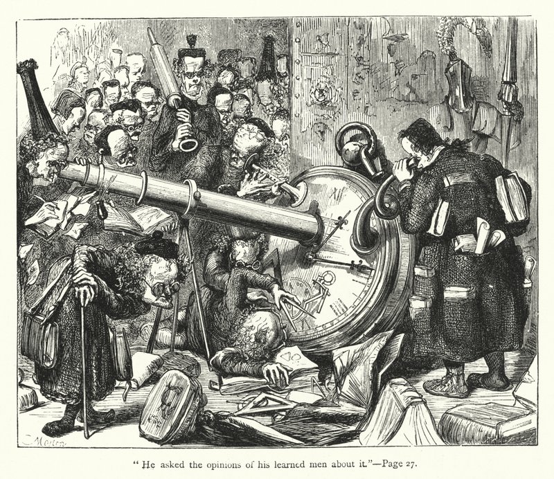 Illustration des Voyages de Gulliver par Jonathan Swift (gravure) - Thomas Morten