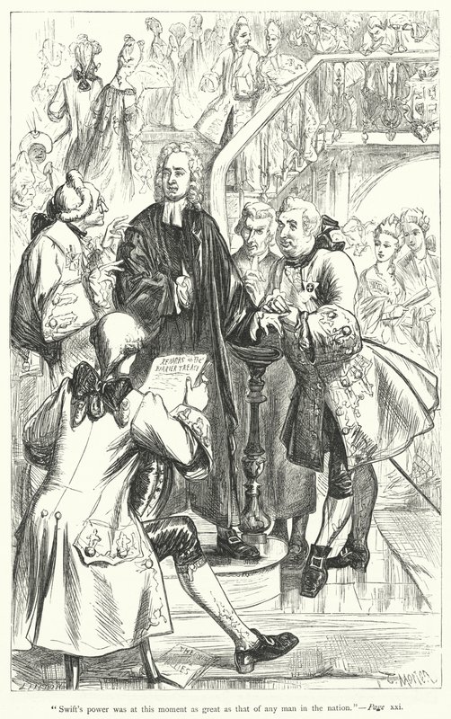 Illustration pour la vie de Jonathan Swift - Thomas Morten