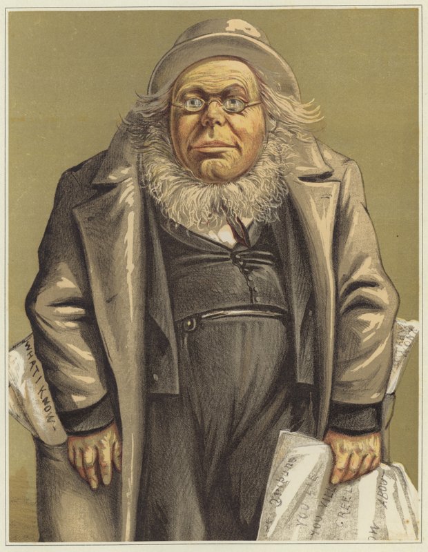 Caricature de Horace Greeley - Thomas Nast