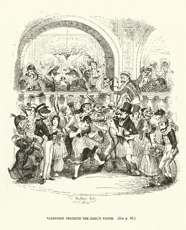 Illustration pour Valentine Vox - Thomas Onwhyn