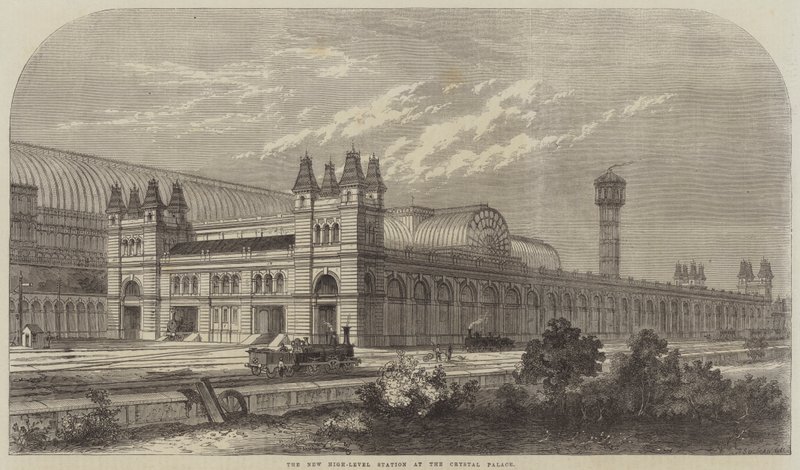 La nouvelle gare de haut niveau au Crystal Palace - Thomas Sulman