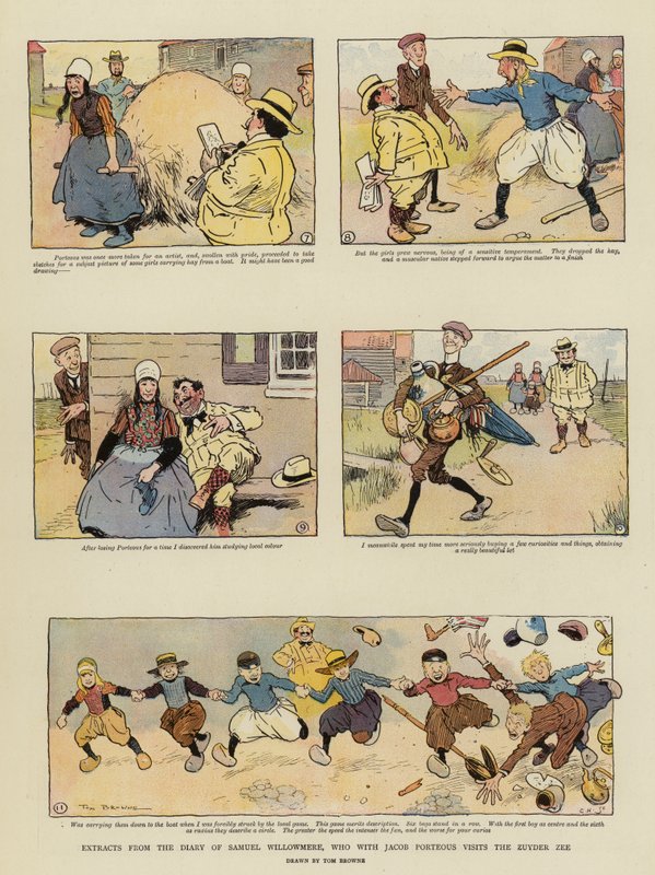 Extraits du journal de Samuel Willowmere, qui avec Jacob Porteous visite le Zuyder Zee - Tom Browne
