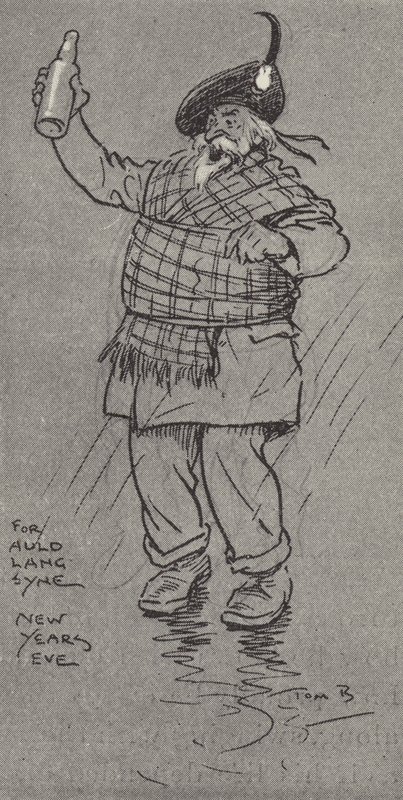 Pour Auld Lang Syne, Réveillon du Nouvel An - Tom Browne