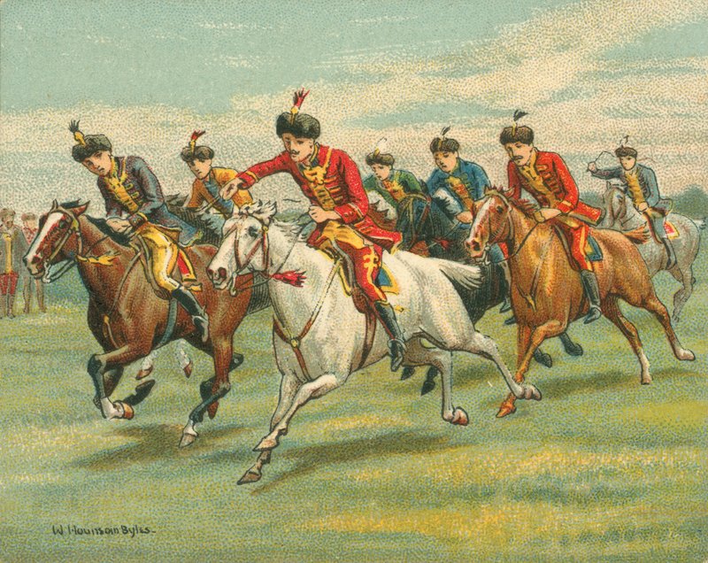 Courses historiques et modernes, courses de chevaux hongroises - Unbekannt Unbekannt