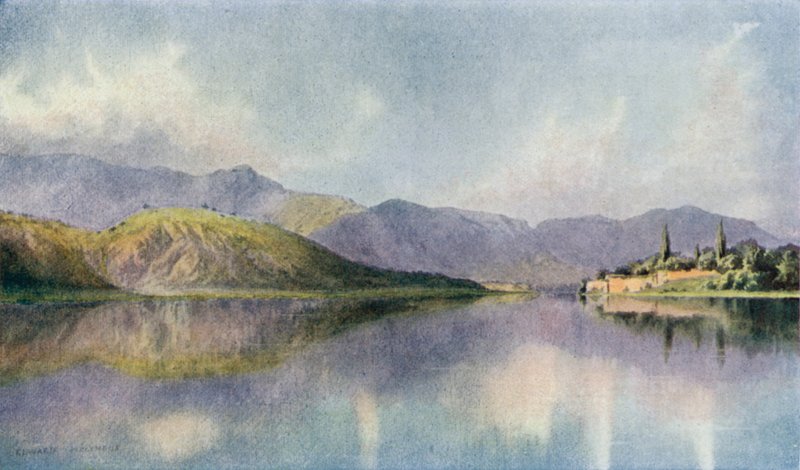 Ruines des jardins de Lalla Rookh, lac Manasbal - Unbekannt Unbekannt