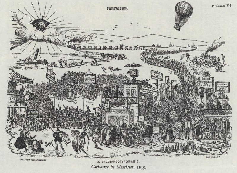 La manie du daguerréotype - Unknown artist
