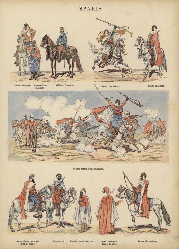 Spahis, soldats coloniaux de l