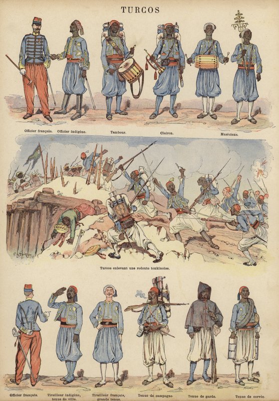 Turcos, soldats coloniaux de l