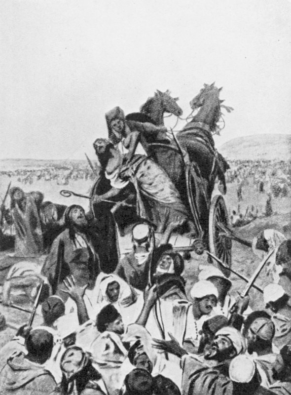 La bataille de Ramoth-Galaad 853 av. J.-C. - Vaclav (1851 1901) (after) Brozik