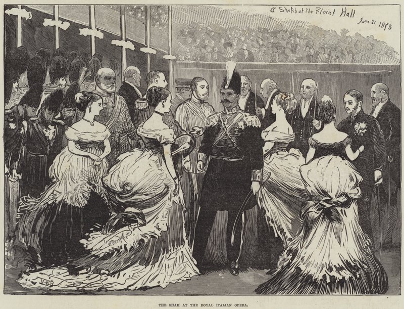 Le Shah à l