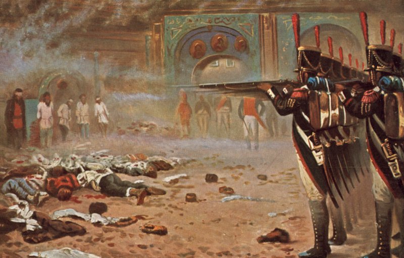 À Moscou vaincue - Vasili Vasilievich Vereshchagin