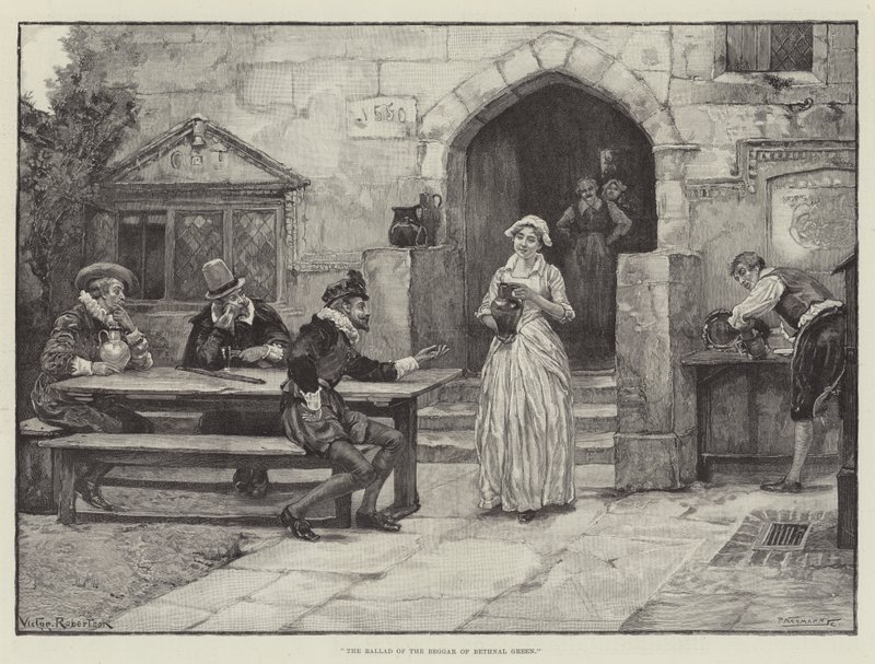 La ballade du mendiant de Bethnal Green - Victor John Robertson