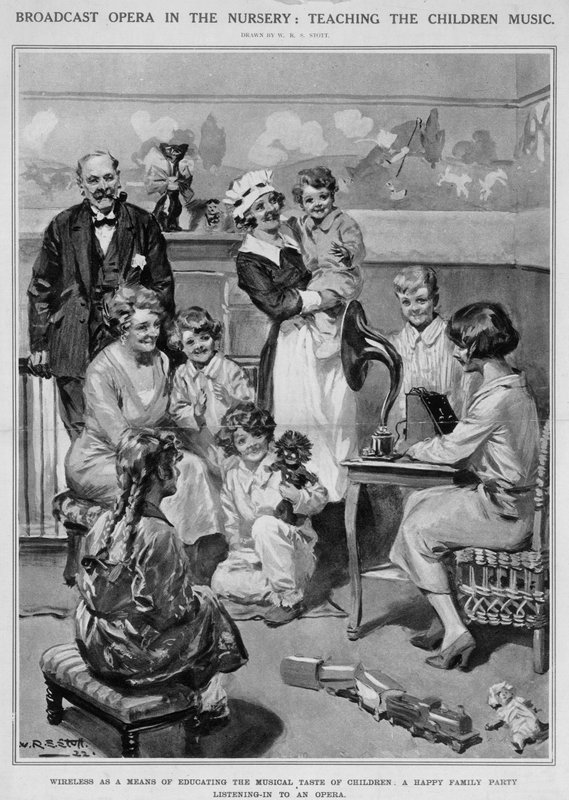 Opéra diffusé dans la nurserie : enseigner la musique aux enfants - W.R.S. Stott