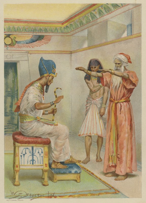 Jacob bénissant Pharaon - W.S. Stacey