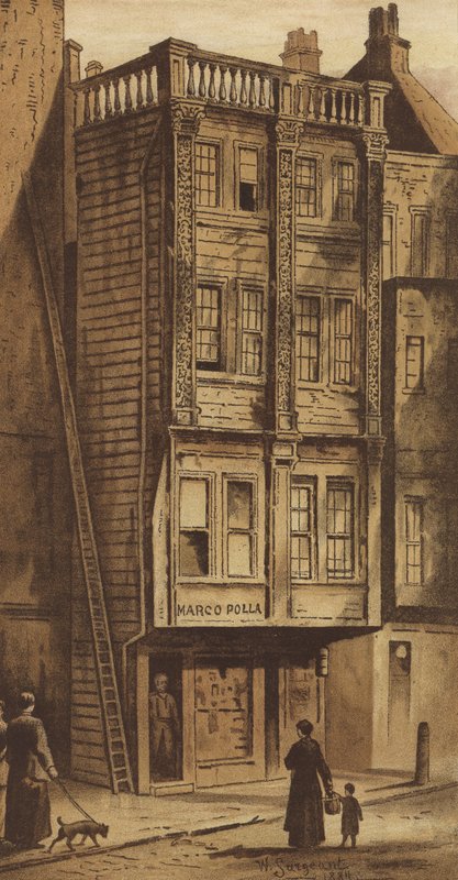 Vieille maison, Aldgate - Waldo Sargeant