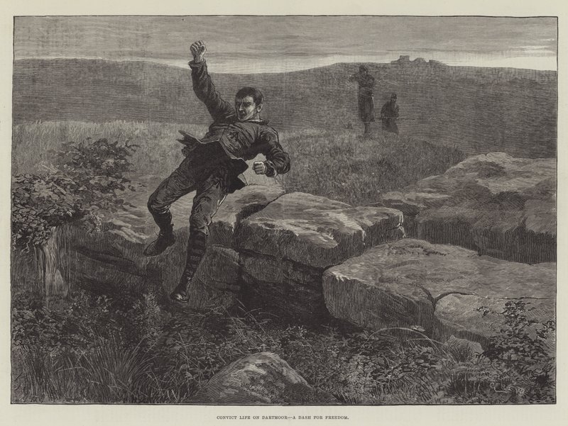 La vie des condamnés à Dartmoor, une évasion - Walter Bothams