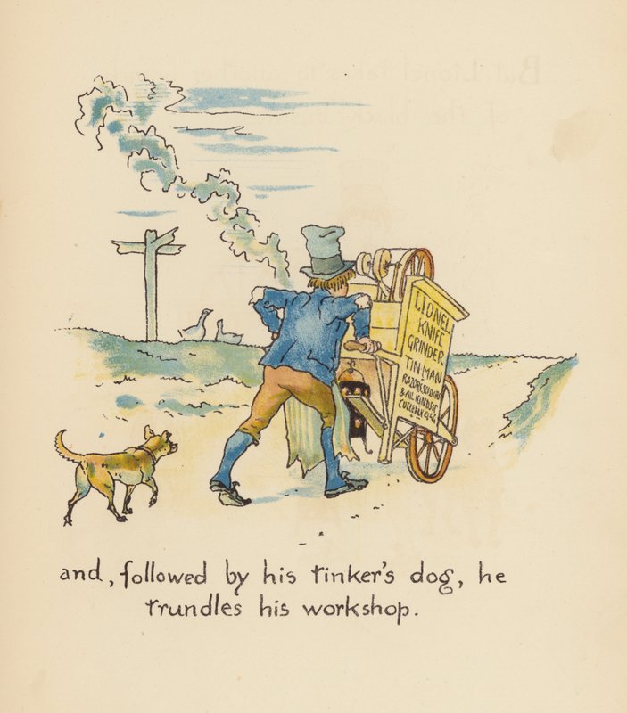 Illustration pour Legends for Lionel par Walter Crane - Walter (after) Crane