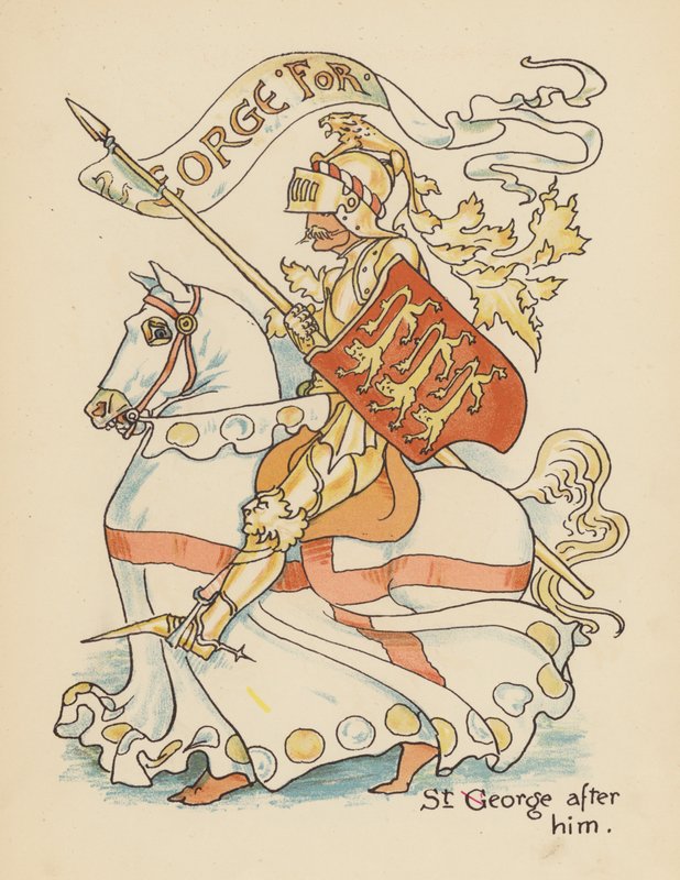 Illustration pour Legends for Lionel par Walter Crane - Walter (after) Crane