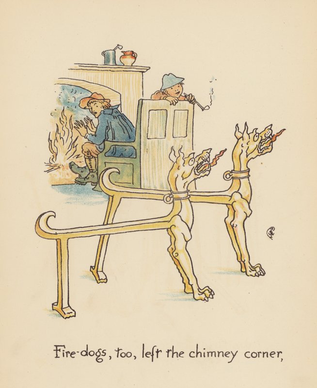 Illustration des Légendes pour Lionel de Walter Crane - Walter (after) Crane