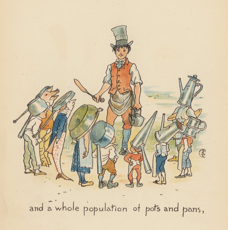 Illustration des Légendes pour Lionel de Walter Crane - Walter (after) Crane