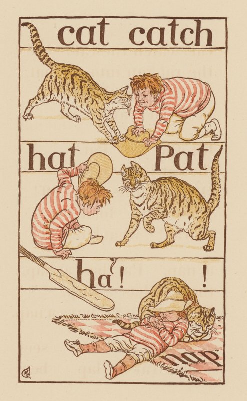 Page du Golden Primer - Walter (after) Crane