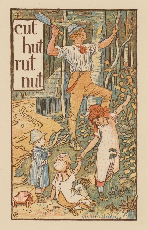 Page du Golden Primer - Walter (after) Crane