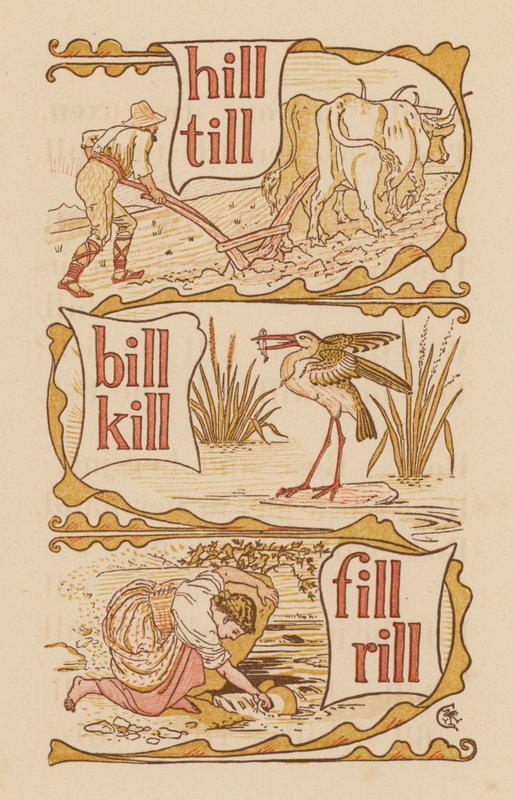 Page de The Golden Primer - Walter (after) Crane