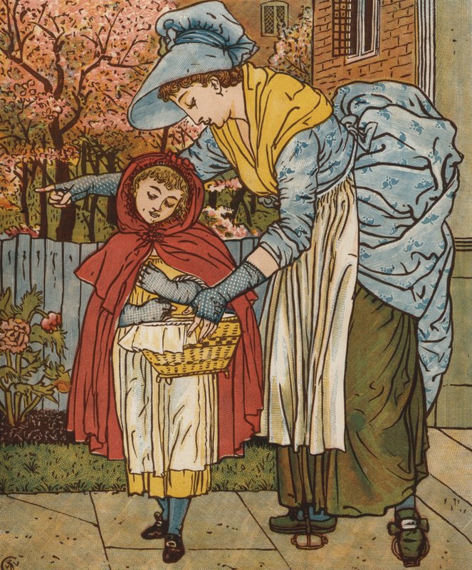 Le Petit Chaperon rouge - Walter Crane