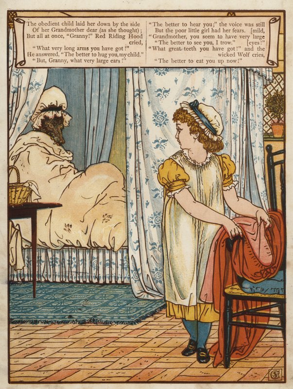 Le Petit Chaperon rouge - Walter Crane