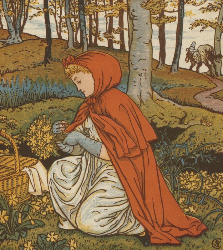 Le Petit Chaperon rouge - Walter Crane