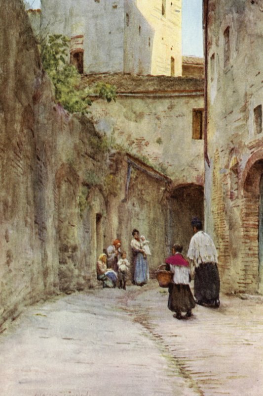 Bénédiction des maisons, Riviera italienne - Walter Frederick Roofe Tyndale