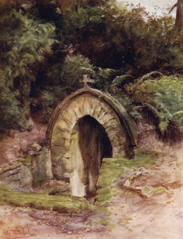 La Nouvelle Forêt : Le puits du moine, Beaulieu - Walter Frederick Roofe Tyndale