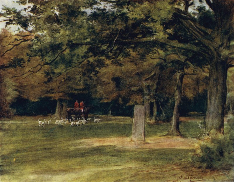 La Nouvelle Forêt : La Pierre de Rufus - Walter Frederick Roofe Tyndale