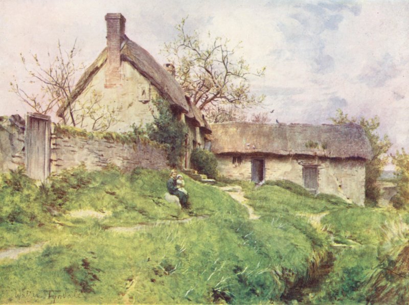 Wessex: Un groupe de cottages à Sutton Poyntz, près de Weymouth - Walter Frederick Roofe Tyndale