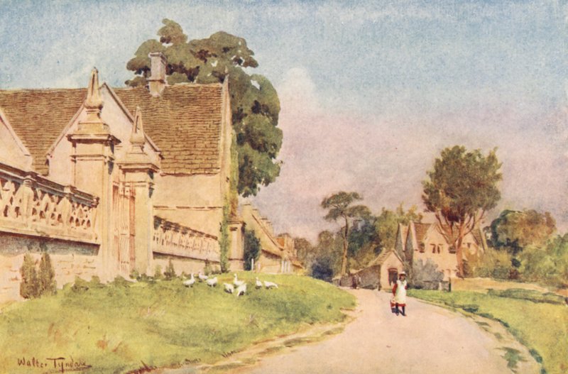 Wessex : Claverton Manor, près de Bath (lithographie en couleur) - Walter Frederick Roofe Tyndale