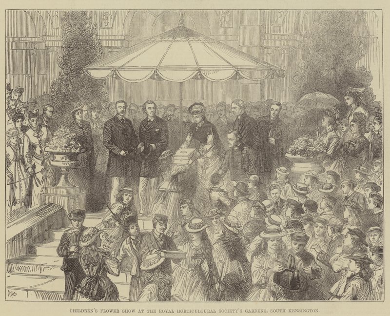 Exposition Florale des Enfants aux Jardins de la Société Royale d