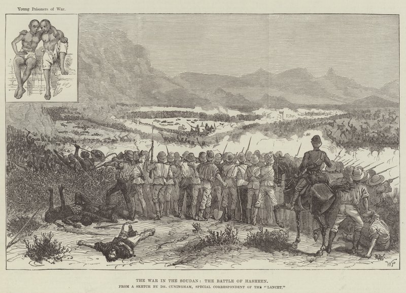 La Guerre au Soudan, la Bataille de Hasheen - Walter Paget